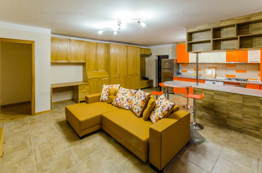 Apartament 3 camere, 2 bai, mobilat si utilat modern, parcare, Selimbar