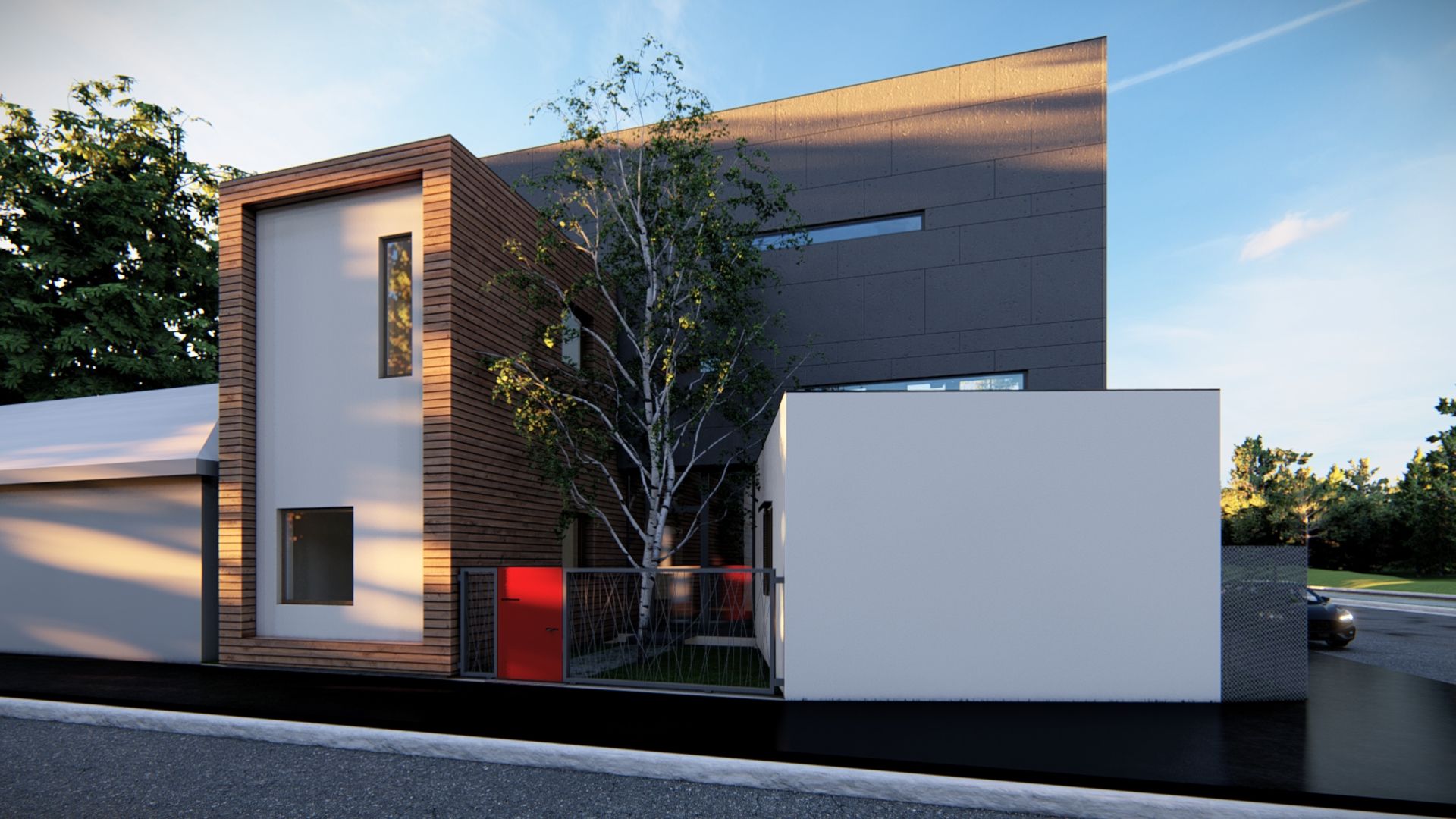 Vila cu design modern, singur in curte, la 3 minute de Centrul orasului