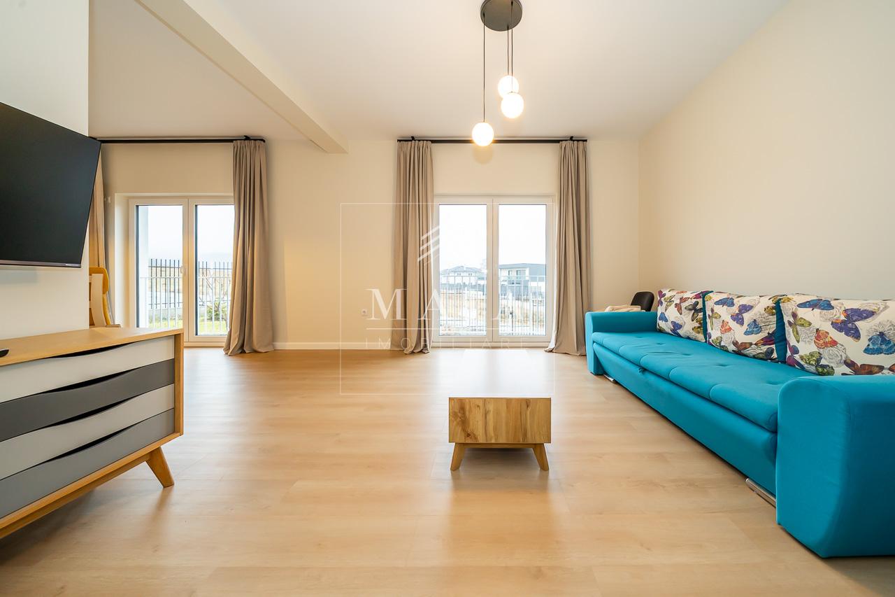 Casa noua cu 4 camere, singur in curte, intre Cisnadie si Cisnadioara