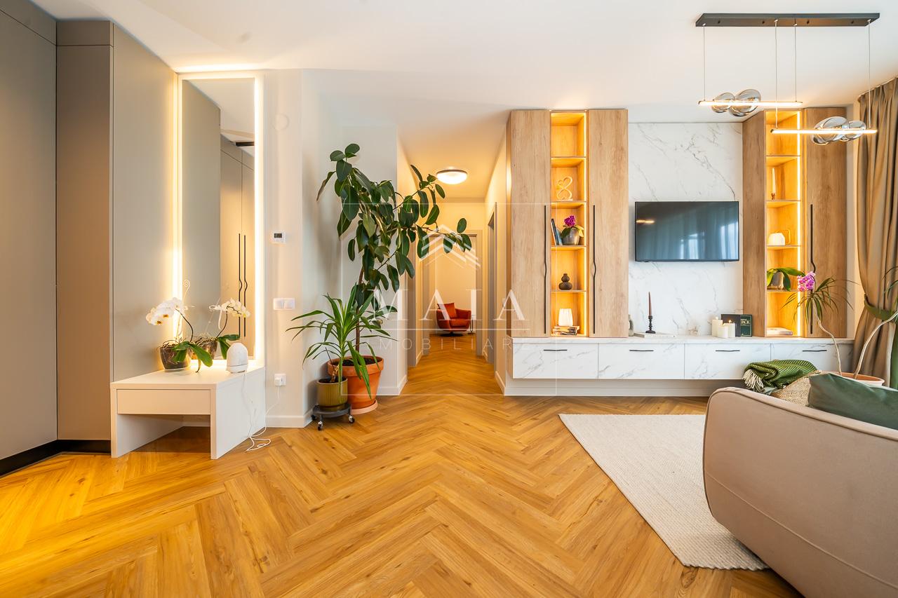 Apartament  3 camere | Parter înalt | Terasă + acces grădină | Parcare subterană
